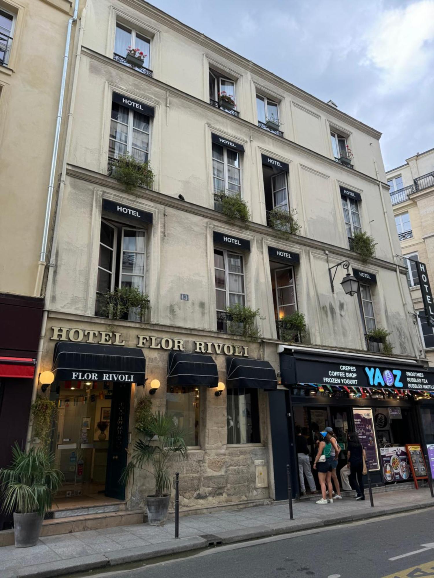 Hôtel Flor Rivoli Paris Exterior foto