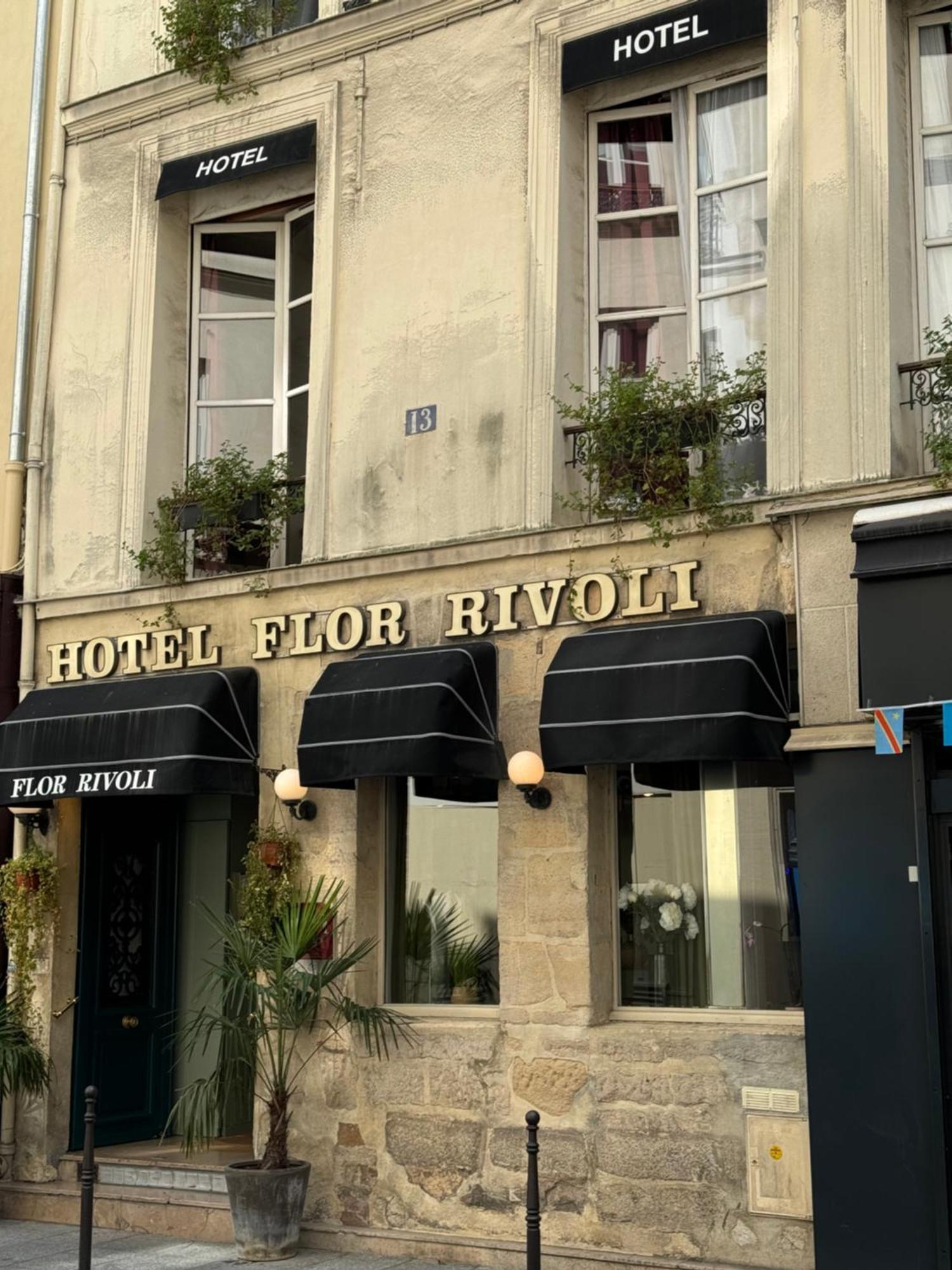 Hôtel Flor Rivoli Paris Exterior foto